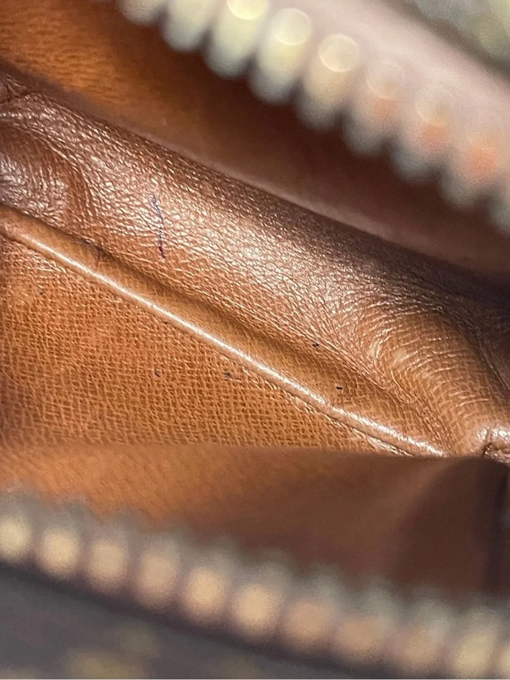 Vintage Louis Vuitton Monogram Canvas Mini Amazon Bag in Brown and Tan